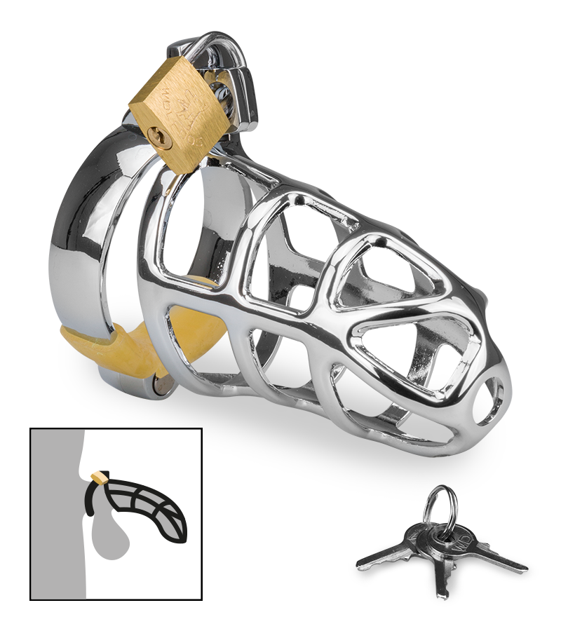 Cage de chasteté pénis Grids