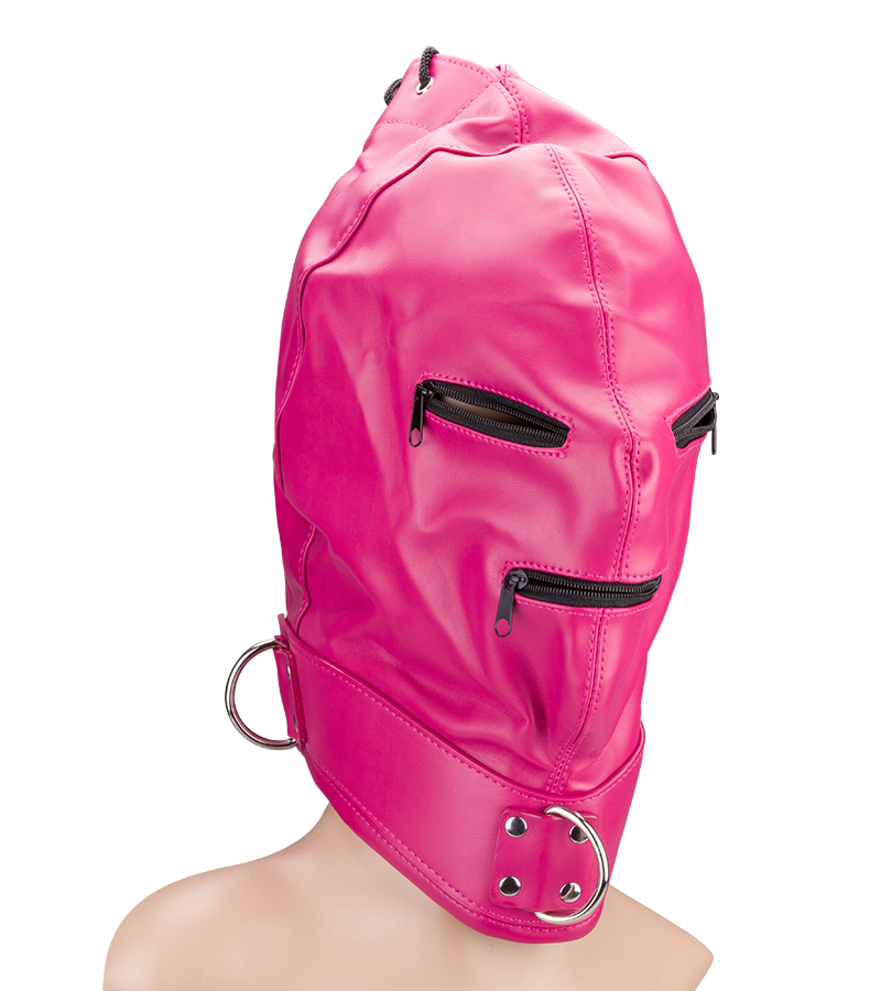 Cagoule à fermetures éclaires yeux et bouche