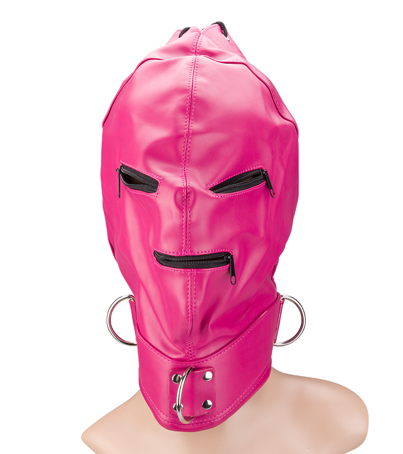 Cagoule à fermetures éclaires yeux et bouche