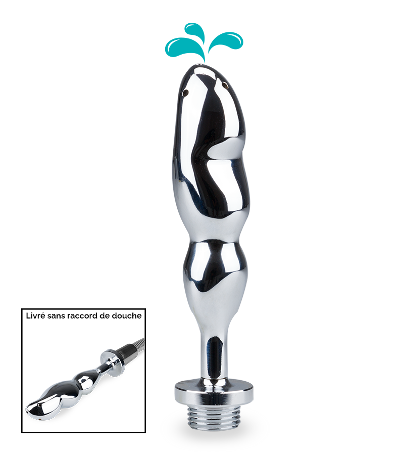 Canule de douche pour lavement anal Before