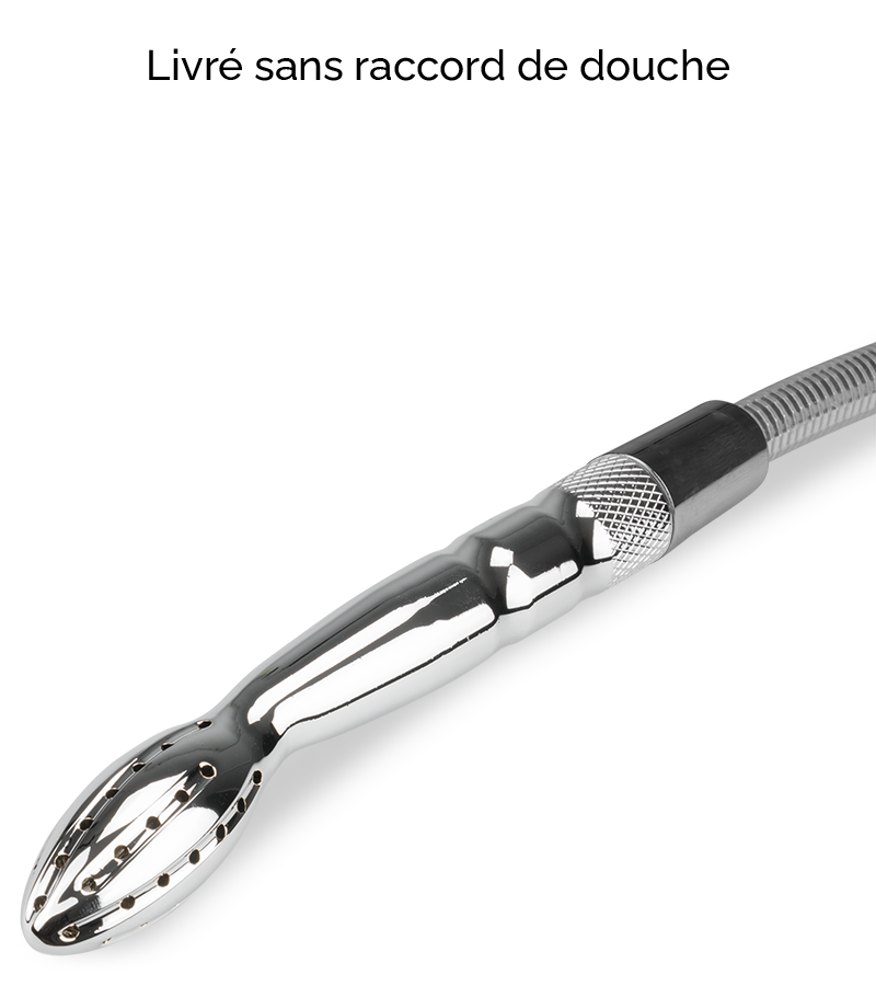 Canule de douche pour lavement anal Solution