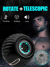 Charger l&#39;image dans la galerie, Auto Male Stroker Rotating Stroking Moaning Masturbator for Small Penis