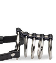 Charger l&#39;image dans la galerie, Ceinture 5 anneaux cockring métal