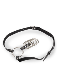 Charger l&#39;image dans la galerie, Ceinture 5 anneaux cockring métal