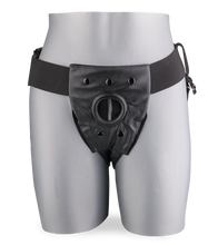 Charger l&#39;image dans la galerie, Ceinture BDSM en cuir pour gode ceinture