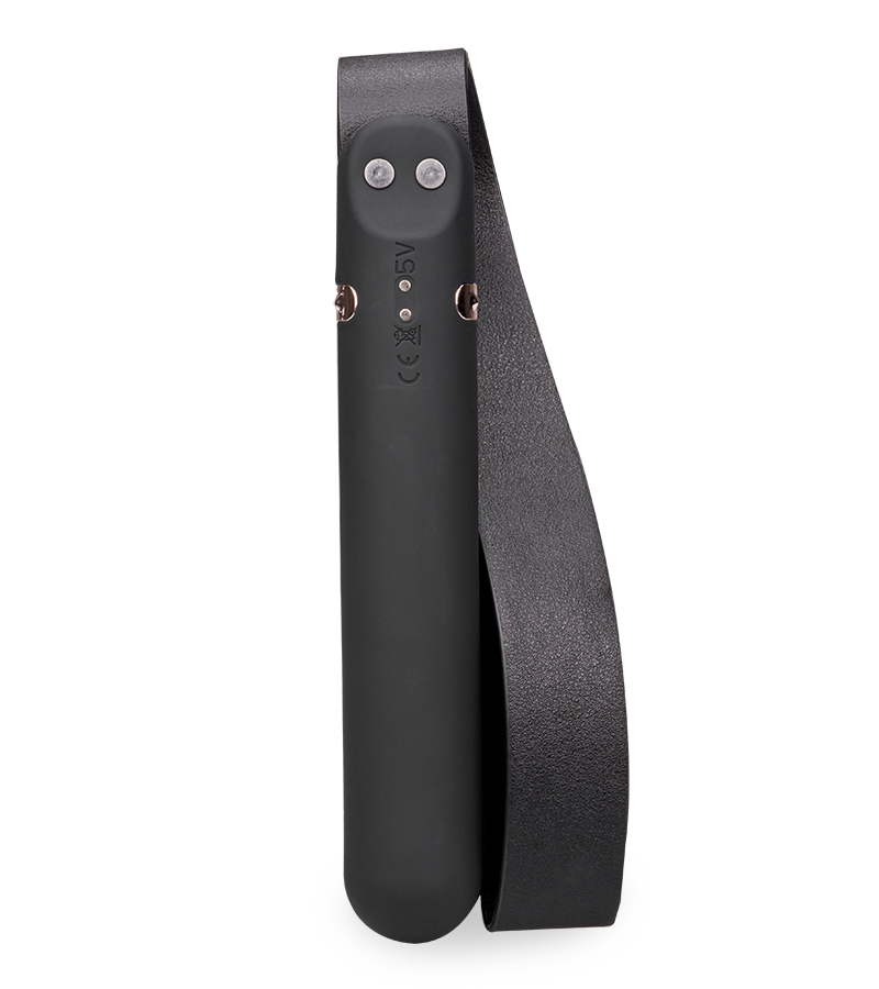 Ceinture de frappe avec manche vibromasseur