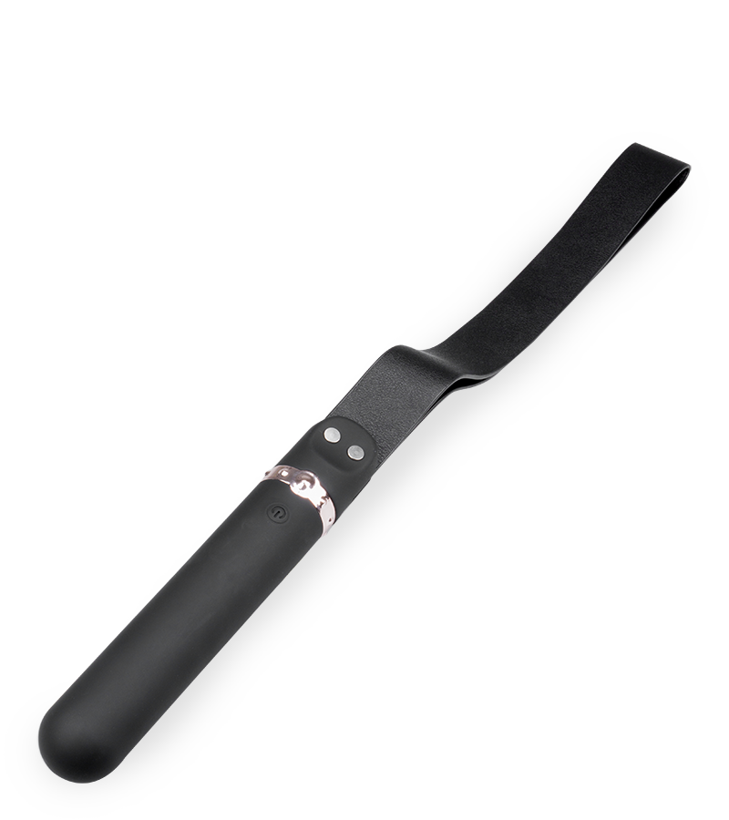 Ceinture de frappe avec manche vibromasseur