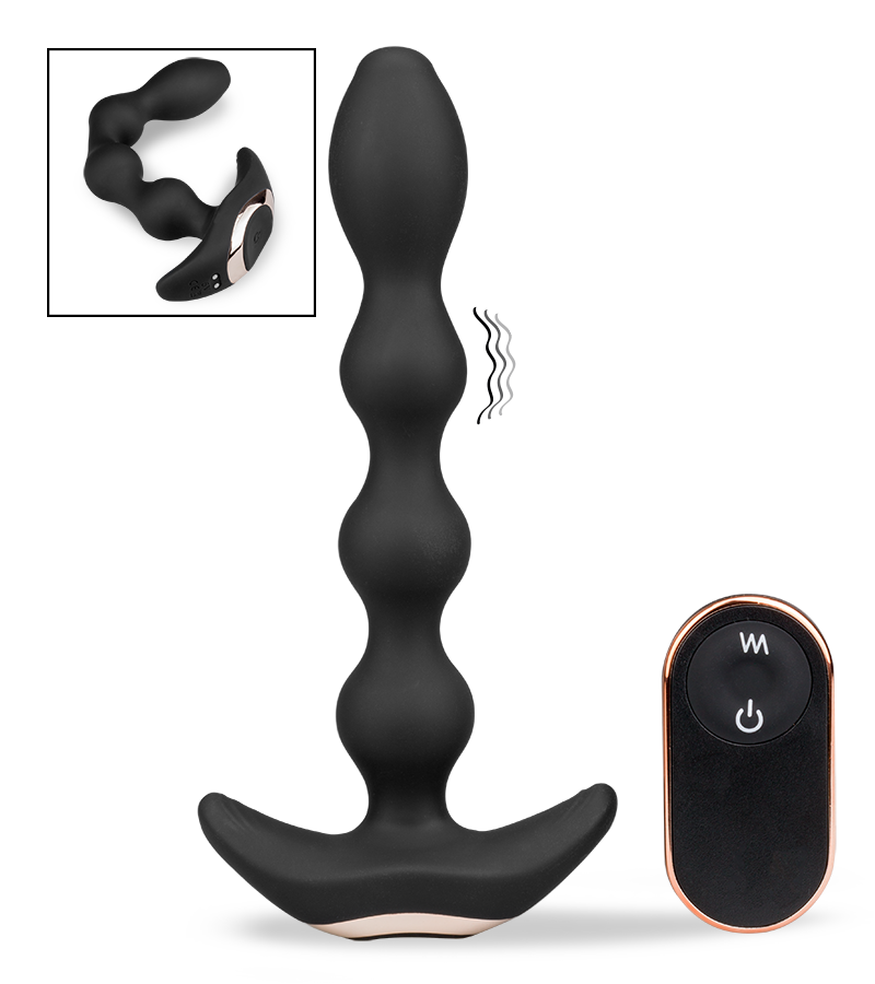 Chapelet anal vibrant télécommandé Devotion