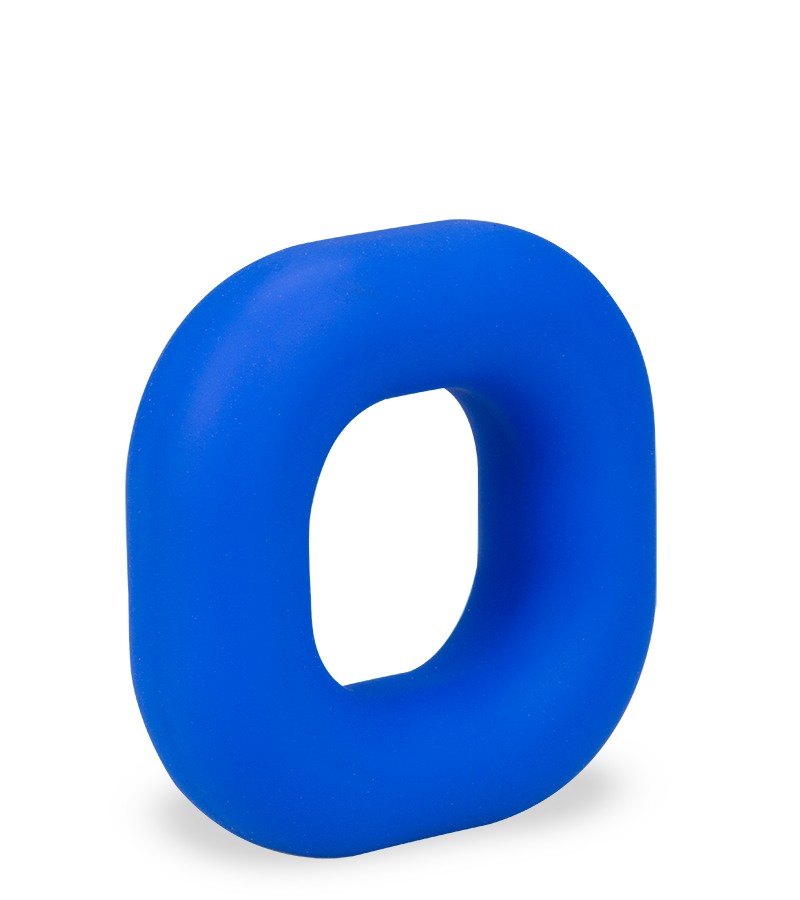 Cockring carré en silicone médical Pollie