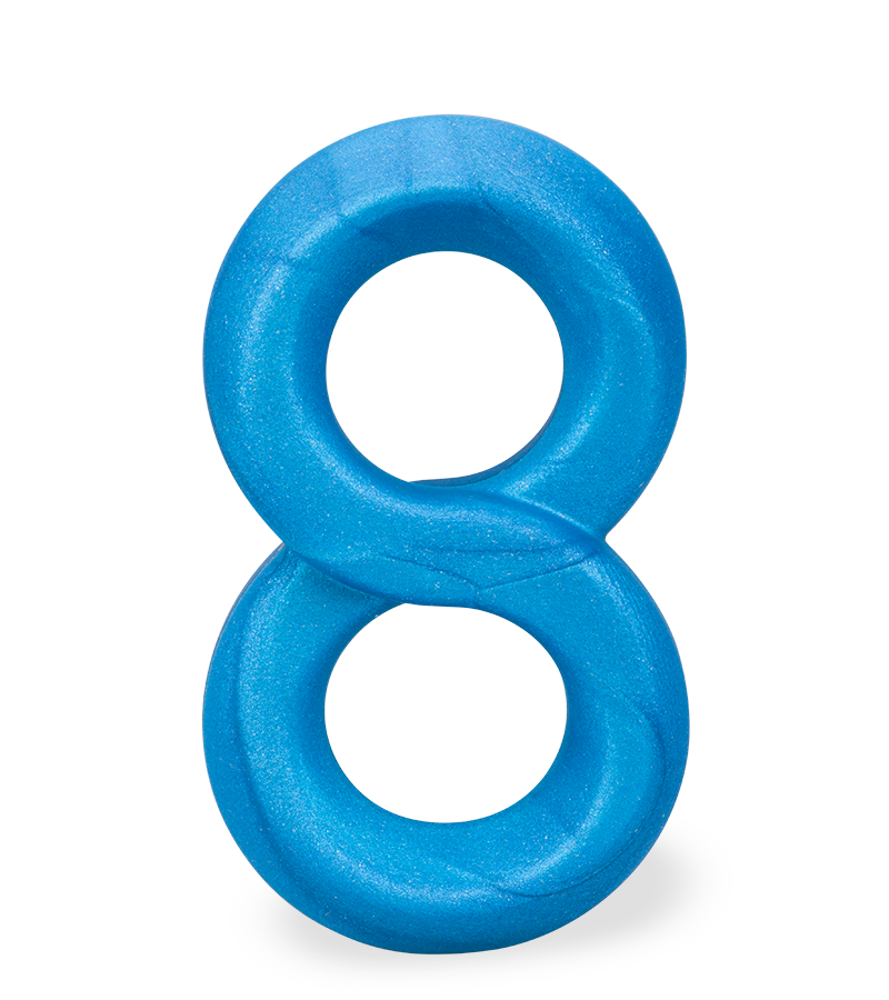 Cockring double en silicone médical Julo