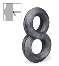 Charger l&#39;image dans la galerie, Cockring double en silicone médical Julo