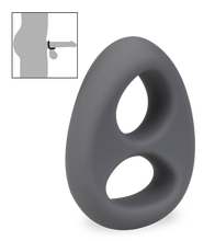 Charger l&#39;image dans la galerie, Cockring double en silicone médical Noot