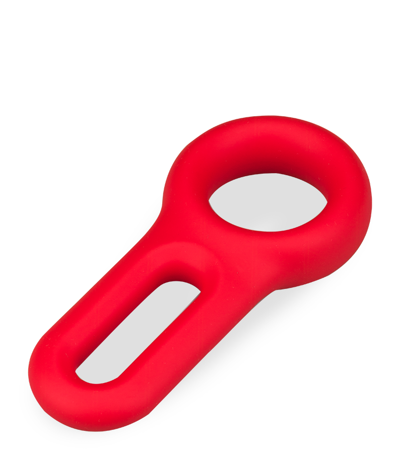 Cockring double en silicone médical Vaster