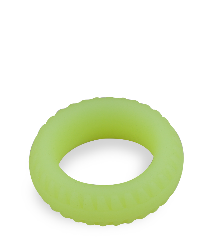 Cockring phosphorescent en silicone médical Tavala