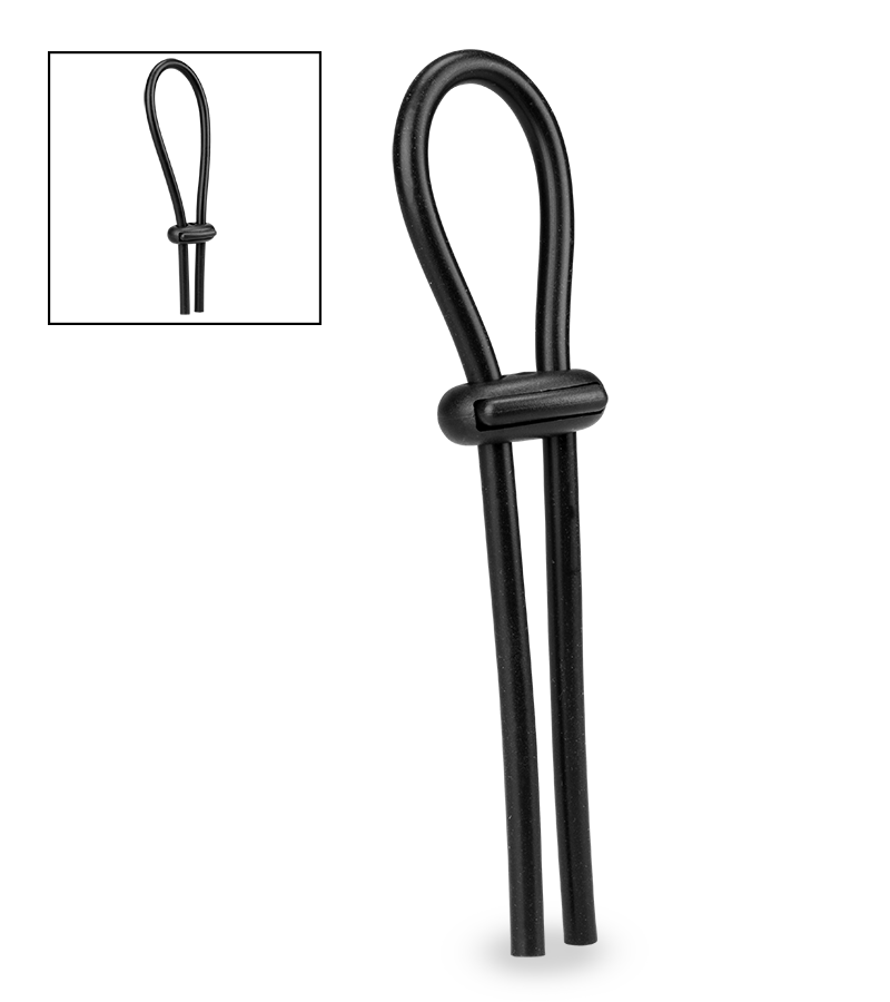 Cockring réglable en silicone médical Ding