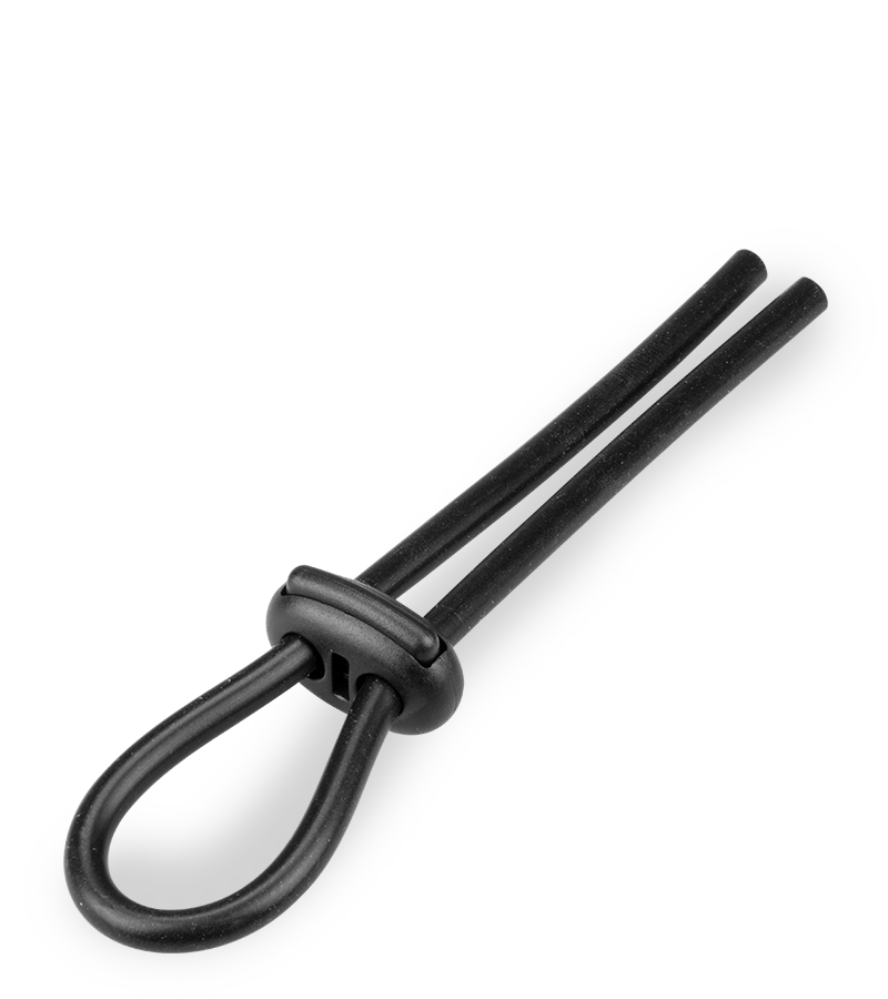 Cockring réglable en silicone médical Ding