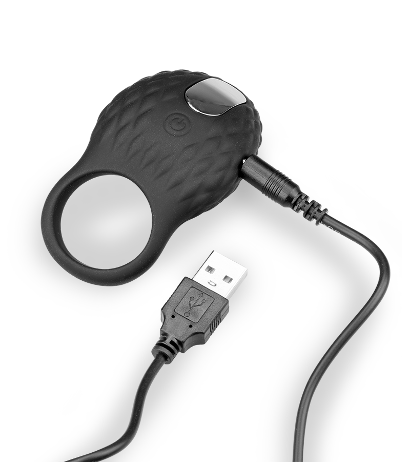 Cockring stimulateur clito USB 7 vitesses