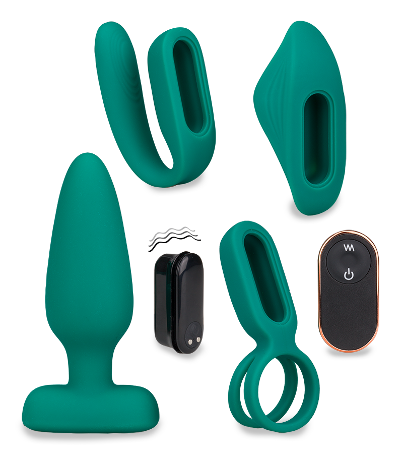 Coffret sextoys 4 en 1 Greenyshine