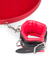 Charger l&#39;image dans la galerie, Contraintes cou et poignets avec plateau pour esclave