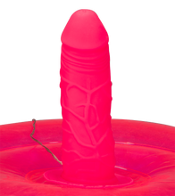 Charger l&#39;image dans la galerie, Coussin gonflable rond avec gode vibrant Ride Me