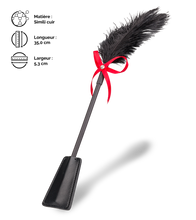 Charger l&#39;image dans la galerie, Cravache BDSM et plumeau 2-en-1