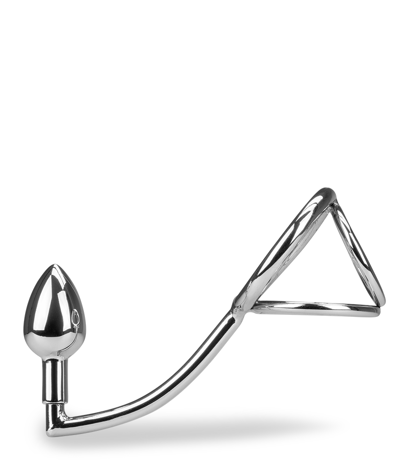 Crochet anal avec triple cockring Bondy