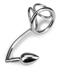 Charger l&#39;image dans la galerie, Crochet anal avec triple cockring Bondy