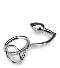 Charger l&#39;image dans la galerie, Crochet anal avec triple cockring Bondy