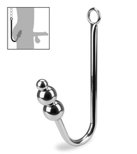 Charger l&#39;image dans la galerie, Crochet anal triple boules Rattlesnake