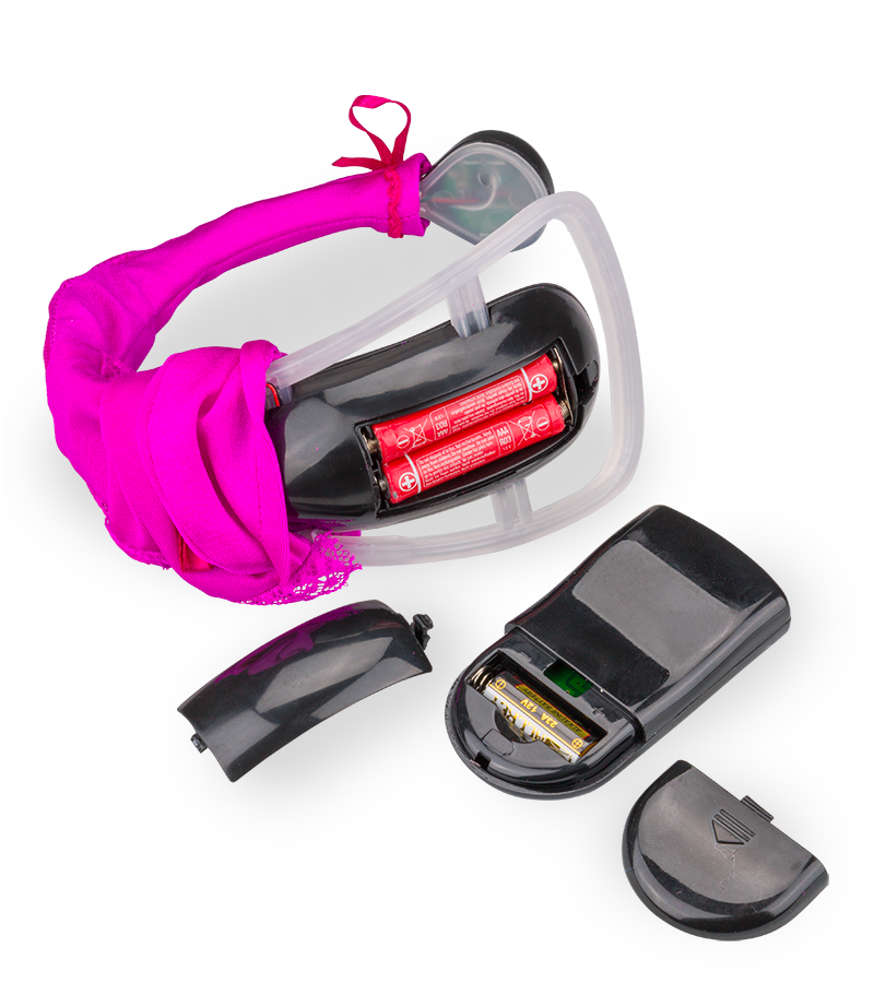 Culotte string vibrant télécommandé