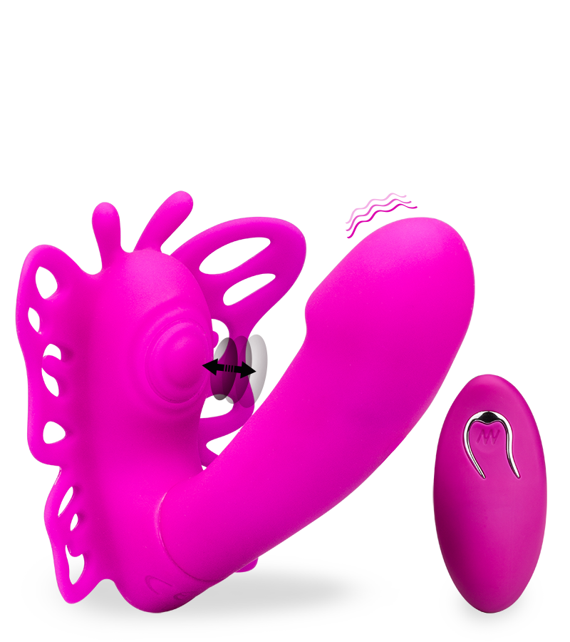 Culotte vibrante clitoris et point G pulsations et vibrations