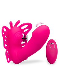 Charger l&#39;image dans la galerie, Culotte vibrante clitoris et point G pulsations et vibrations