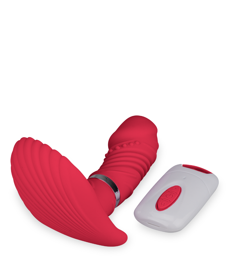 Culotte vibrante gode va-et-vient coquillage