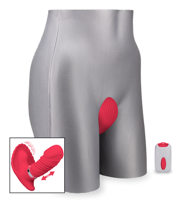 Culotte vibrante gode va-et-vient coquillage