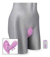 Charger l&#39;image dans la galerie, Culotte vibrante gode va-et-vient coquillage