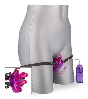 Culotte vibrante papillon triple stimulation