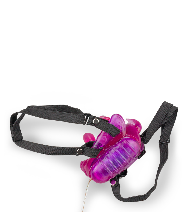 Culotte vibrante papillon triple stimulation