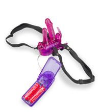 Charger l&#39;image dans la galerie, Culotte vibrante papillon triple stimulation