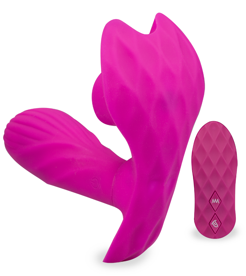 Culotte vibrante spécial cunni et gode chauffant