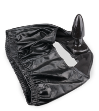 Charger l&#39;image dans la galerie, Culotte vinyle plug anal