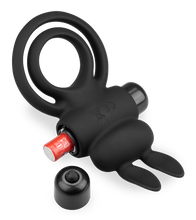 Charger l&#39;image dans la galerie, Double anneau cockring 10 vibrations