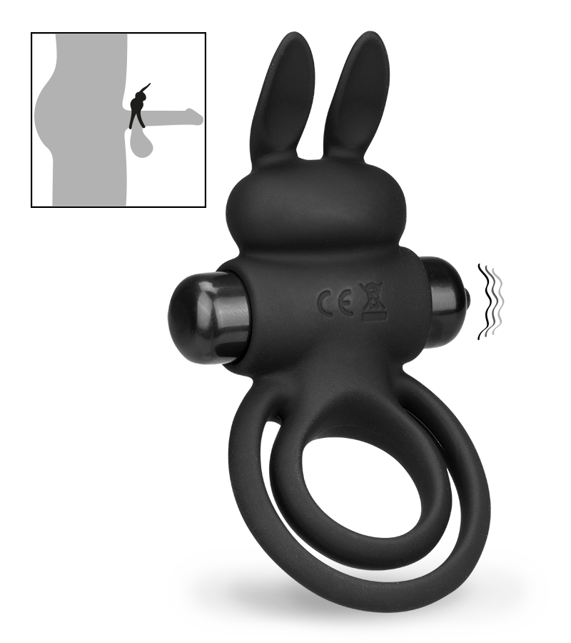 Double anneau cockring 10 vibrations