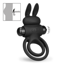 Charger l&#39;image dans la galerie, Double anneau cockring 10 vibrations