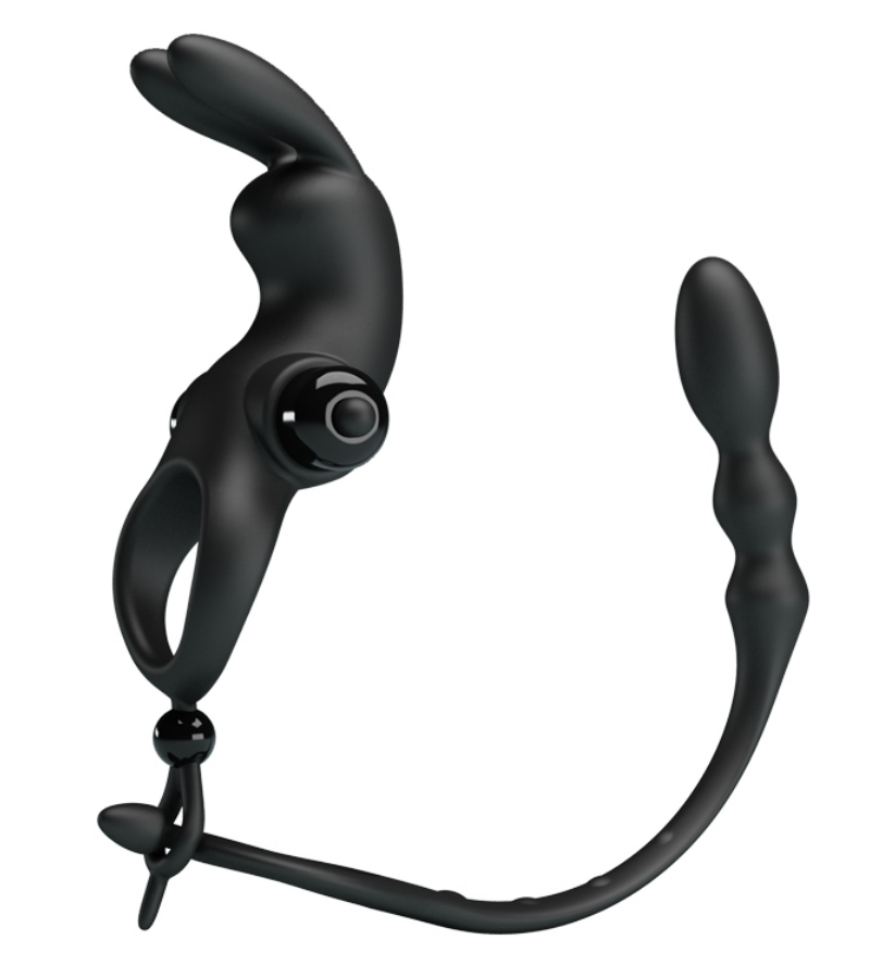 Double anneau cockring 2-en-1