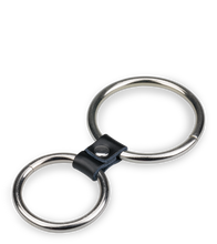Charger l&#39;image dans la galerie, Double anneau cockring métal