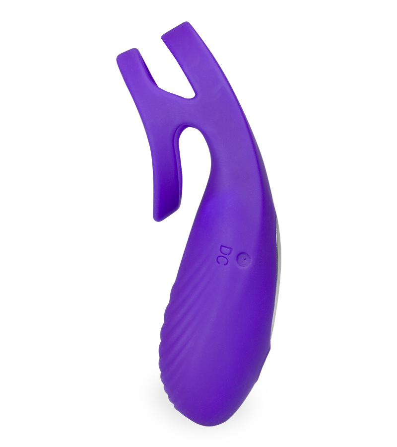 Double anneau vibrant avec stimulateur de clitoris Bora