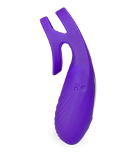 Charger l&#39;image dans la galerie, Double anneau vibrant avec stimulateur de clitoris Bora