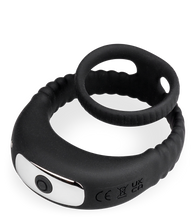 Charger l&#39;image dans la galerie, Double anneau vibrant en silicone Hop