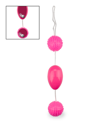 Double boules de geisha anales et vaginales