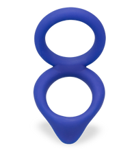 Charger l&#39;image dans la galerie, Double cockring en silicone Moon